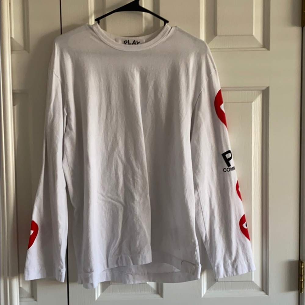 CDG play long sleeve T shirt